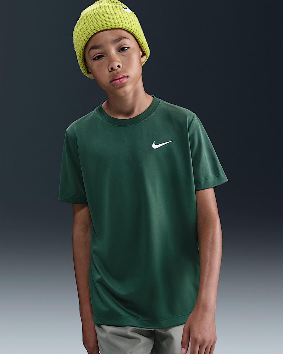 Nike Legend Big Kids' Dri-FIT T-Shirt - Fir