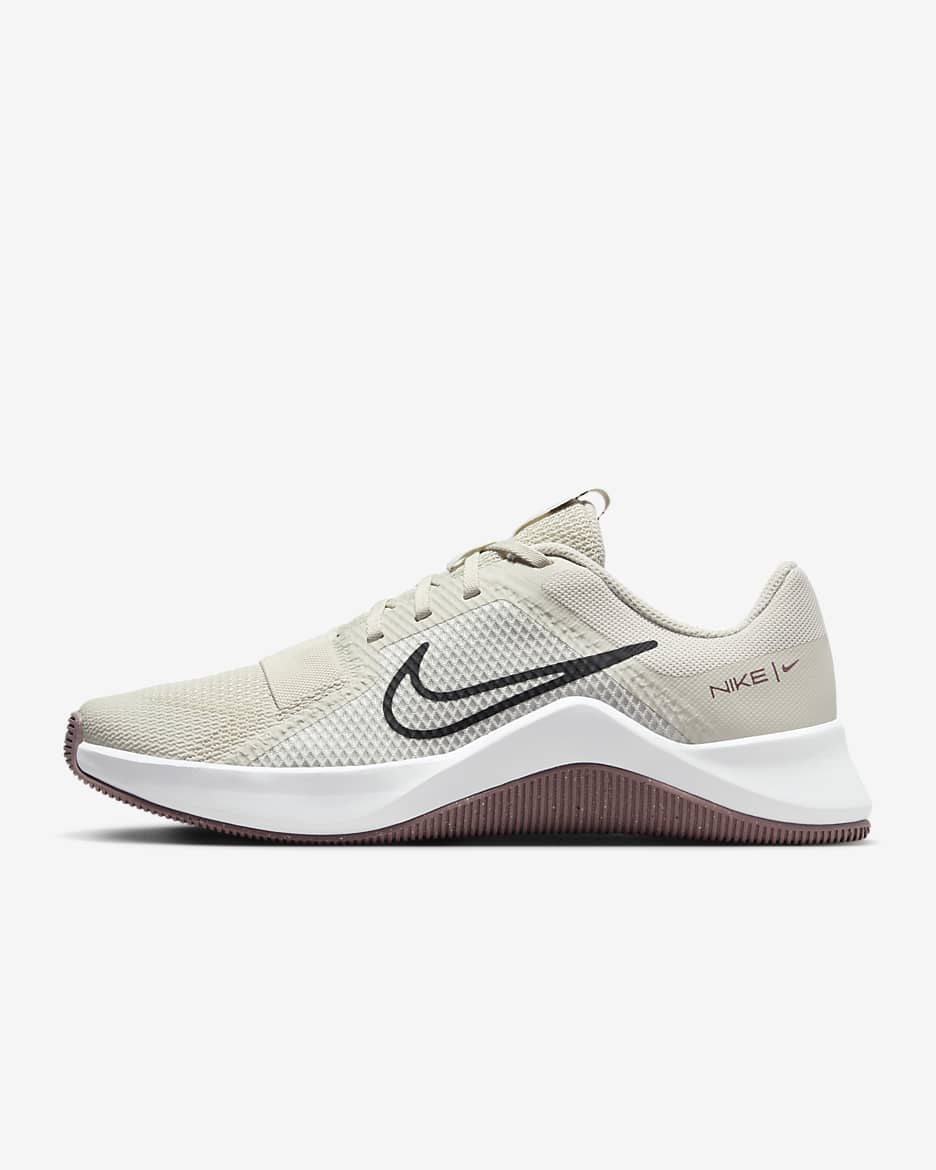 Nike MC Trainer 2 Women's Workout Shoes - Light Bone/White/Smokey Mauve/Black