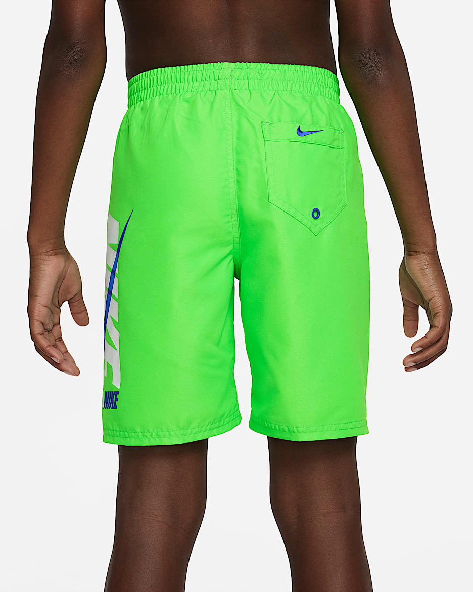 Nike Big Kids' (Boys') 7" Volley Shorts - Green Strike