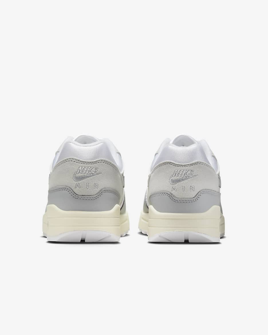 Nike Air Max 1 '87 Women's Shoes - Pure Platinum/White/Sail/Light Smoke Grey