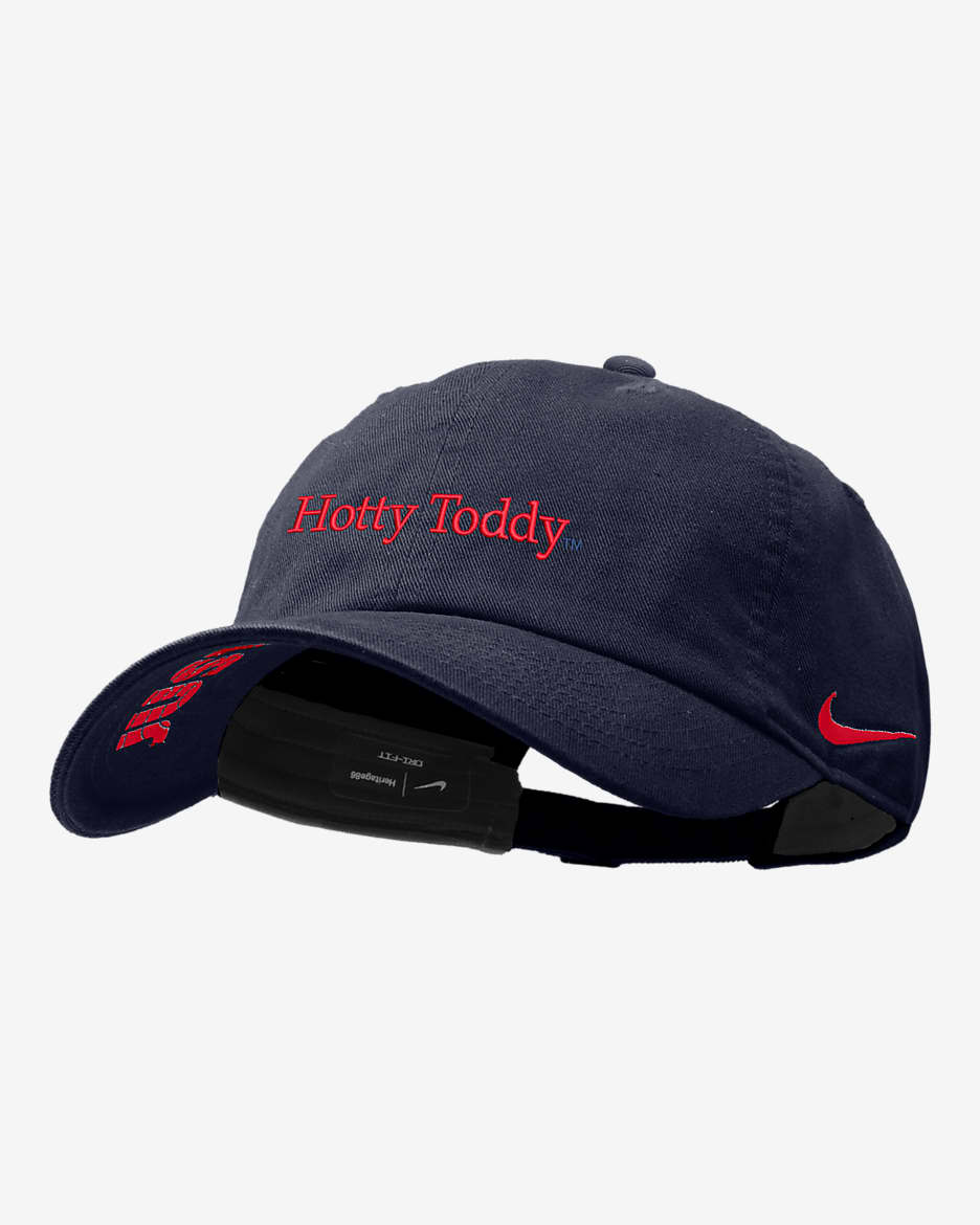 Gorra universitaria Nike Ole Miss - Azul marino