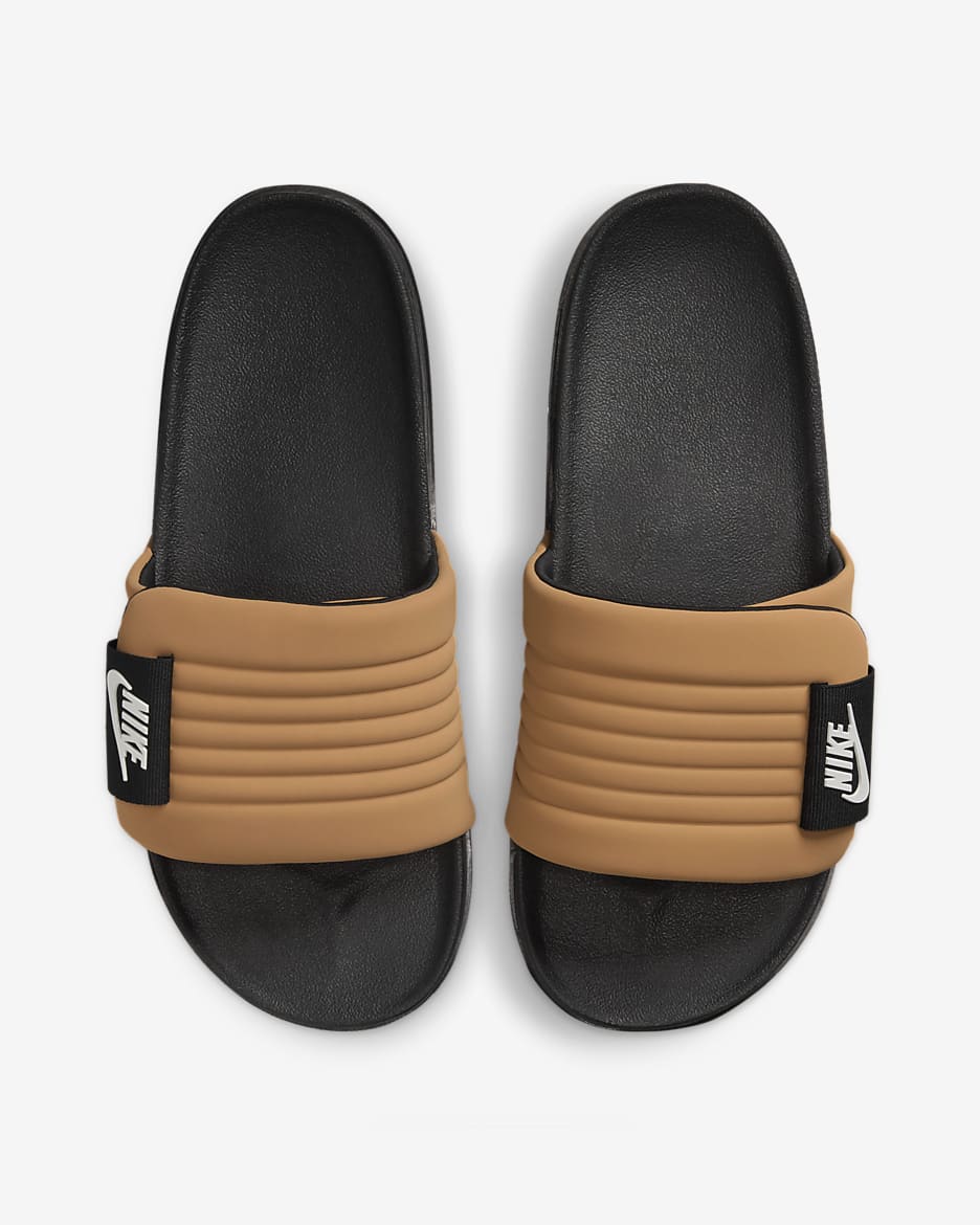 Nike Offcourt Adjust Men's Slides - Flax/Black/Sail