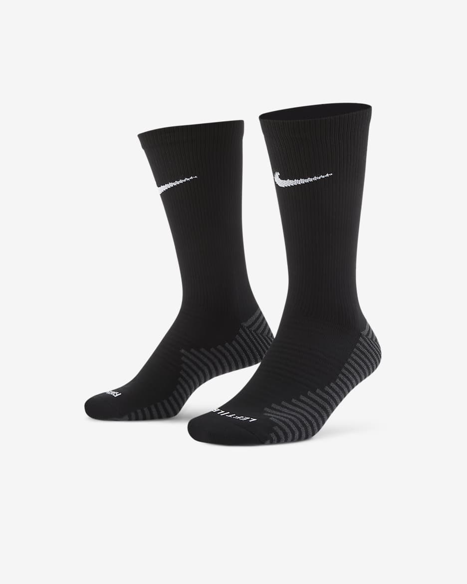 ถุงเท้าข้อยาว Nike Squad - ดำ/ขาว