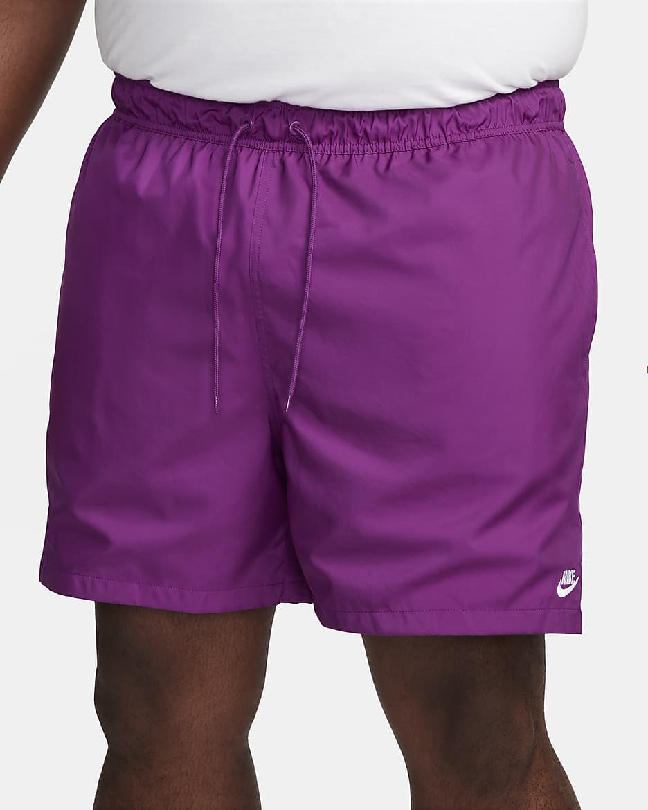 Short Flow tissé Nike Club pour homme - Viotech/Blanc