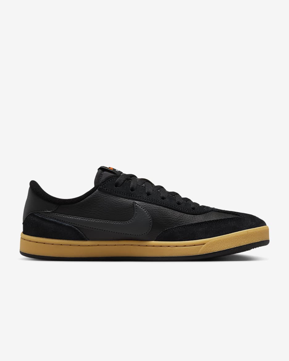 Nike SB FC Classic Skate Shoes - Black/Black/Vivid Orange/Anthracite