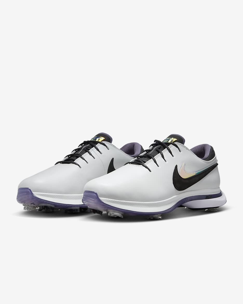 Nike Air Zoom Victory Tour 3 NRG 高爾夫鞋 (寬) - Summit White/Barely Grape/Daybreak/黑色