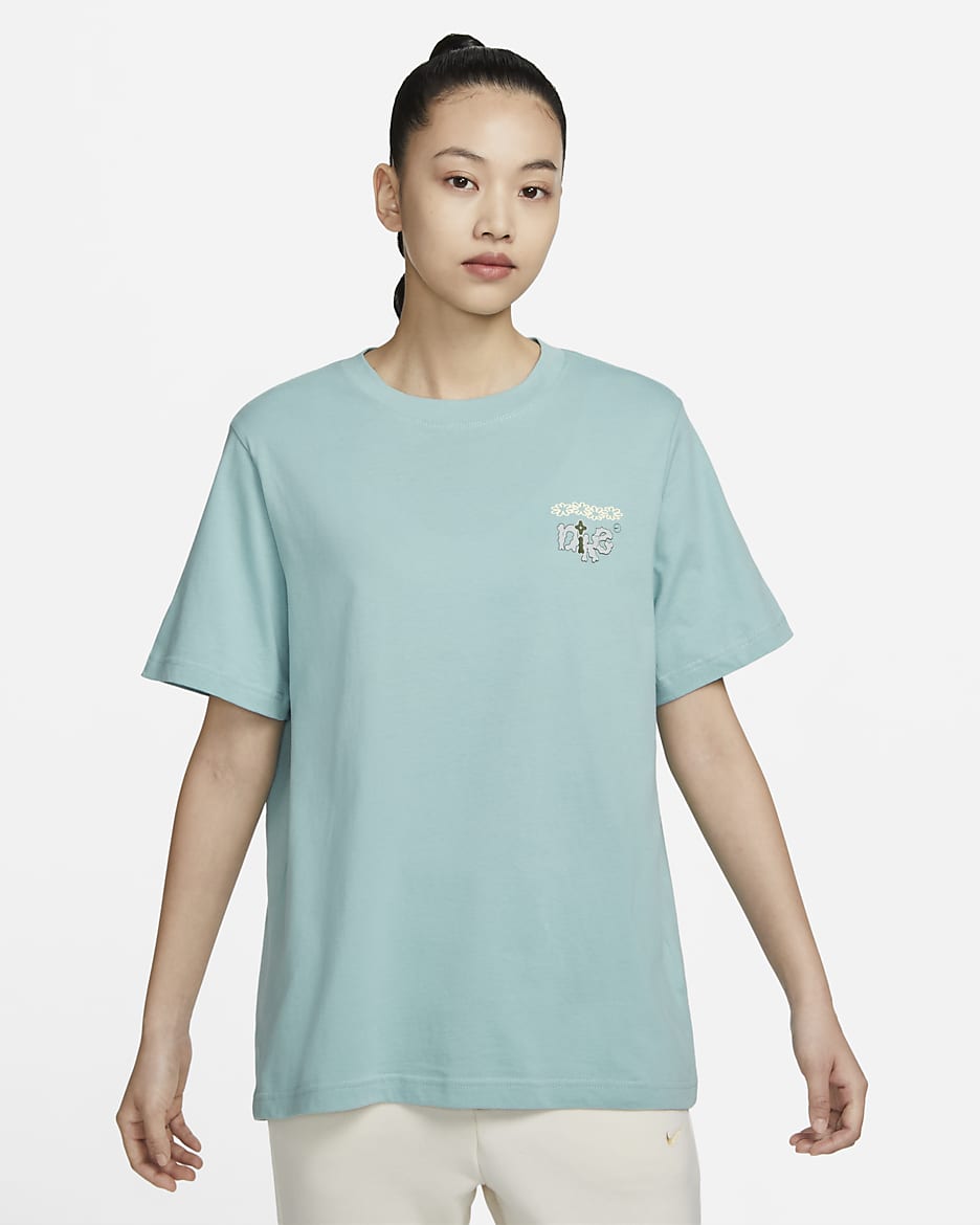 เสื้อยืดผู้หญิง Nike Sportswear - Mineral