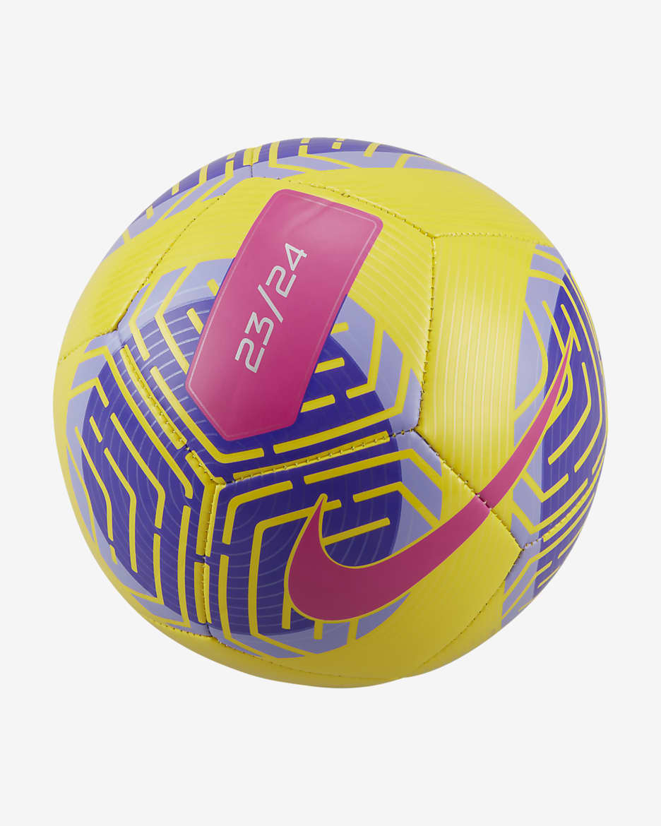 Nike Skills Soccer Ball - Yellow/Purple/Magenta