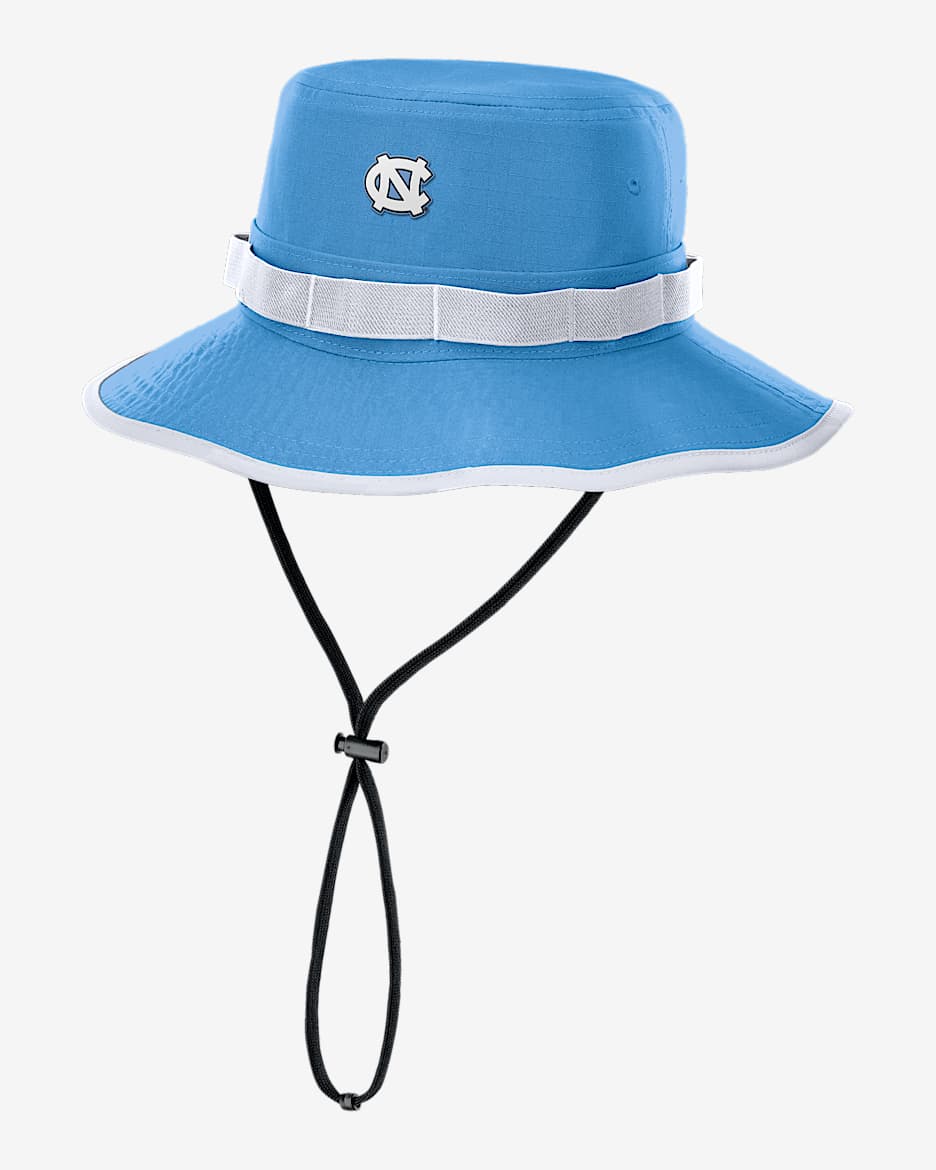 North Carolina Sideline Apex Gameday Boonie Men's Nike Dri-FIT College Bucket Hat - Light Blue