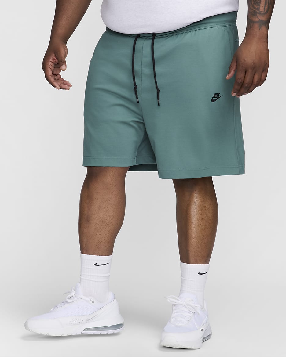 Nike Sportswear Tech Men's Lightweight Knit Shorts - Bicoastal/Black