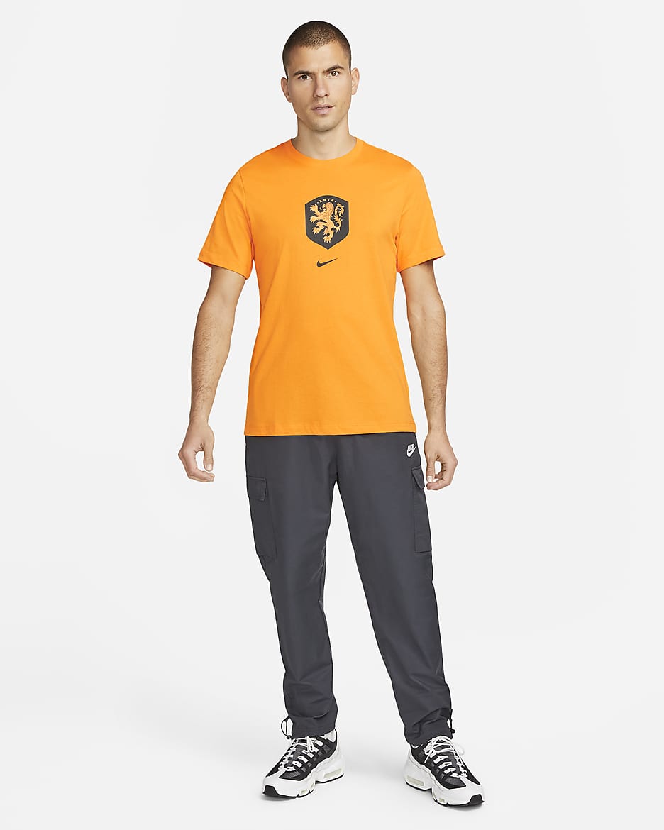 Netherlands Men's Nike T-Shirt - Orange Peel