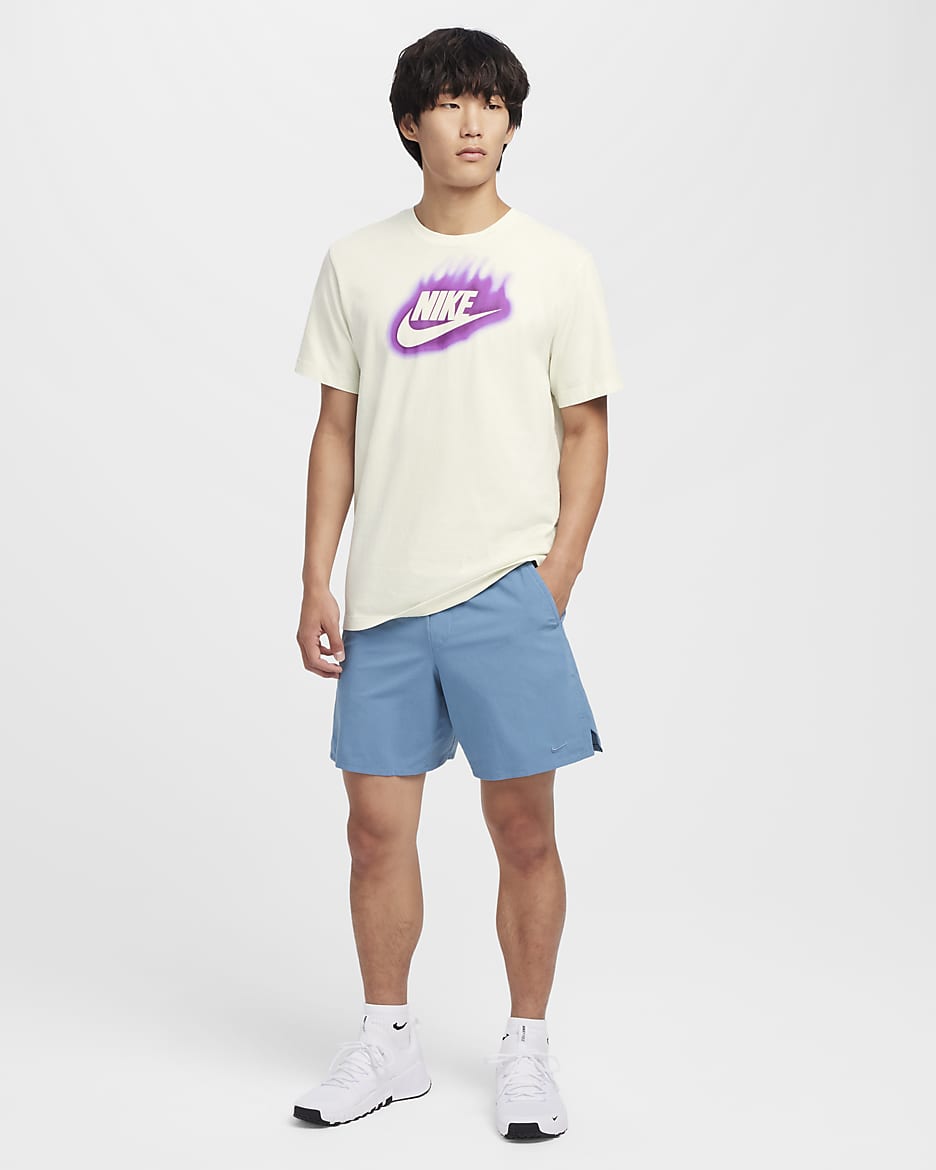 Nike Men's Running T-Shirt - Sea Glass