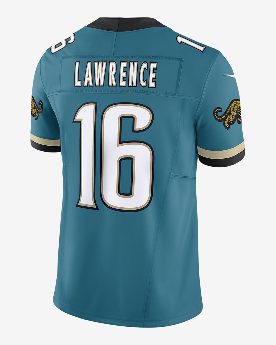 Trevor Lawrence Jacksonville Jaguars Men's Nike Dri-FIT NFL Limited Football Jersey - Teal