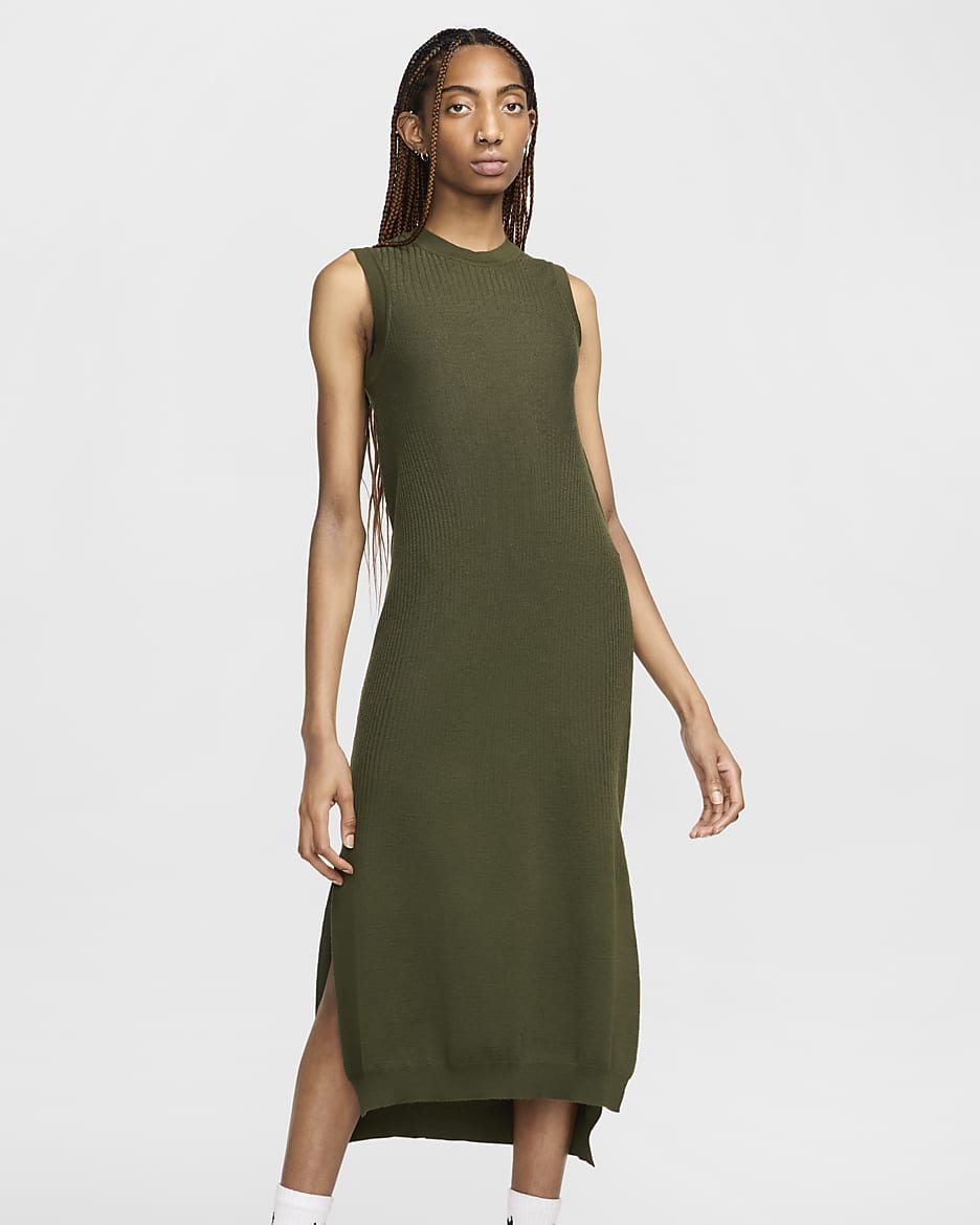 Nike Every Stitch Considered Women's Knit Dress - Sequoia