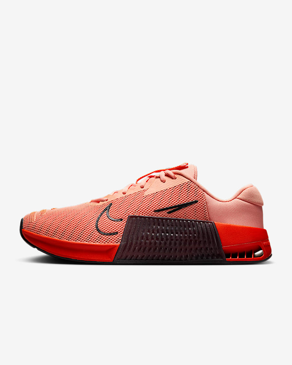 Nike Metcon 9 Men's Workout Shoes - Apricot Agate/Picante Red/Dark Team Red/Black