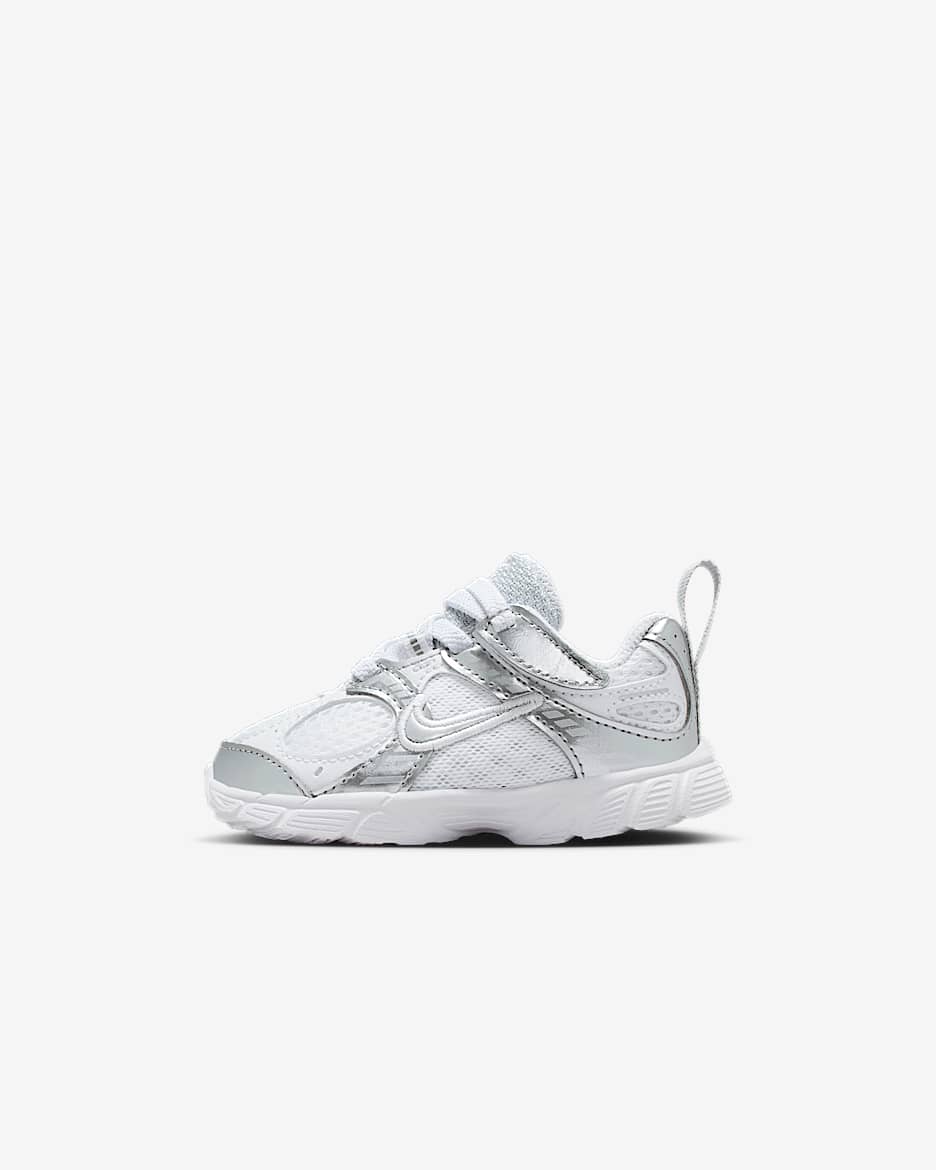 Nike V5 RNR Baby/Toddler Shoes - White/Pure Platinum/White/Metallic Silver