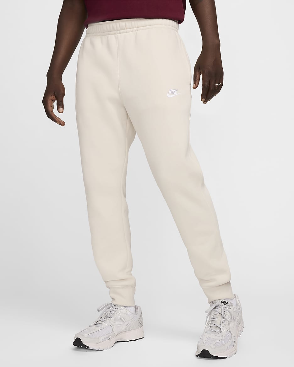 Nike Sportswear Club Fleece Joggers - Light Orewood Brown/Light Orewood Brown/White