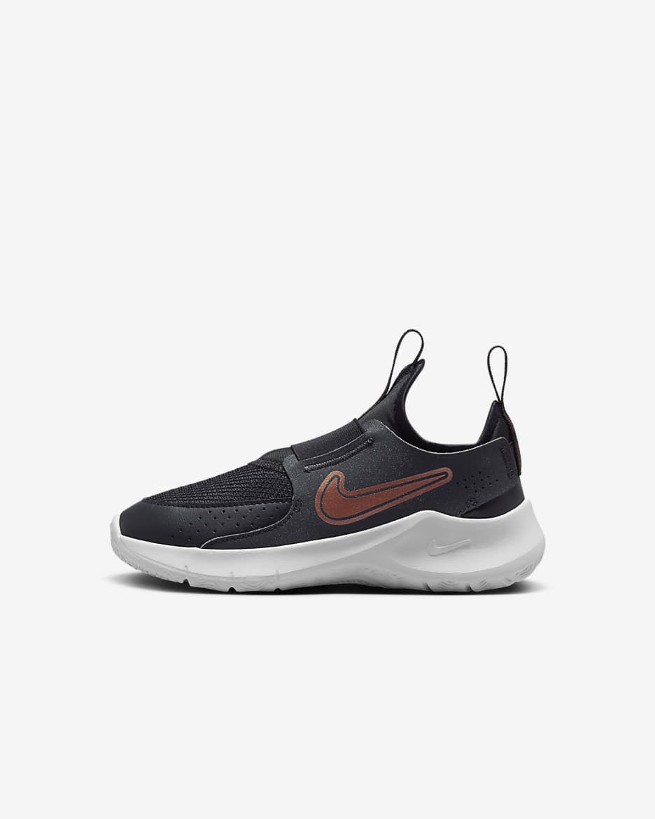 Nike Flex Runner 3 SE Younger Kids' Shoes - Black/Anthracite/Photon Dust/Dark Pony