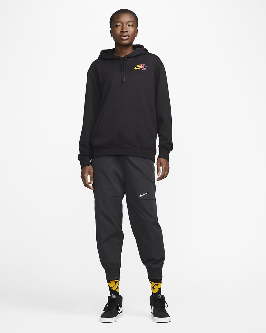 Nike SB Graphic Skate Hoodie - Black/Black