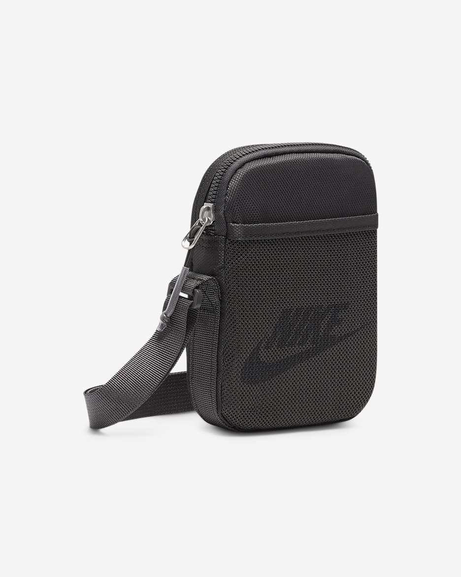 Nike Heritage Cross-Body Bag (Small, 1L) - Medium Ash/Medium Ash/Black