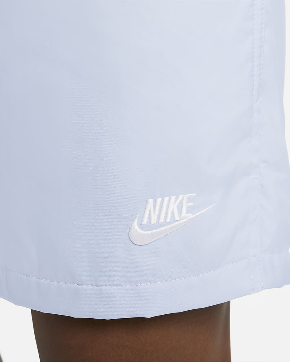 Nike Sportswear Flow-Webshorts für Herren - Light Marine/Weiß