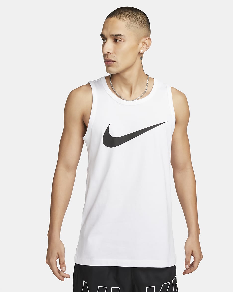 Camiseta de tirantes para hombre Nike Sportswear - Blanco