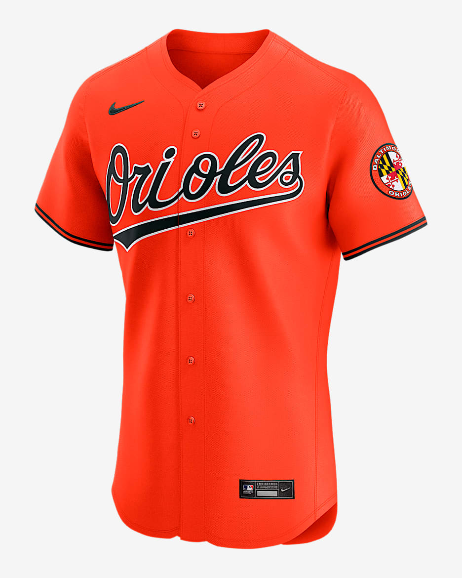 Baltimore Orioles Men's Nike Dri-FIT ADV MLB Elite Jersey - Orange