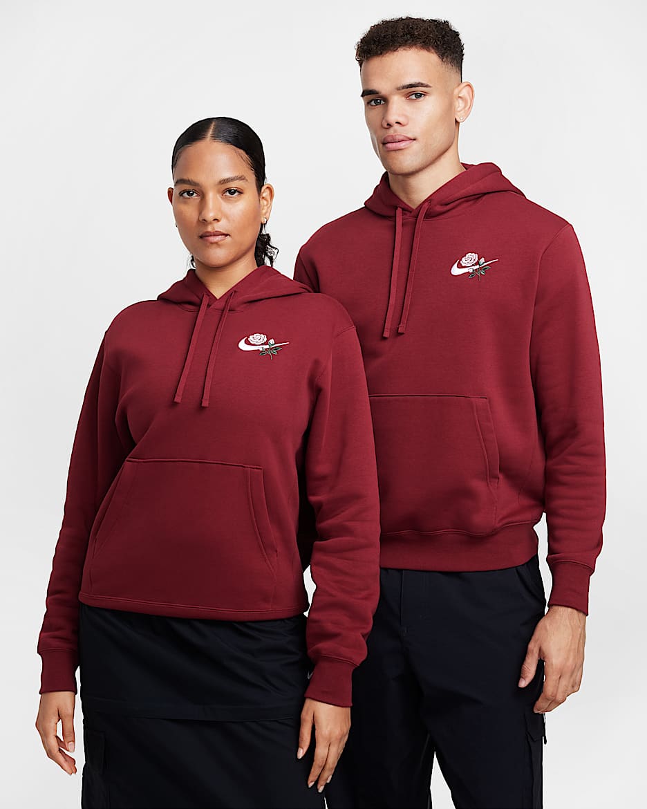 Nike Sportswear Club Fleece Hoodie - Team Red