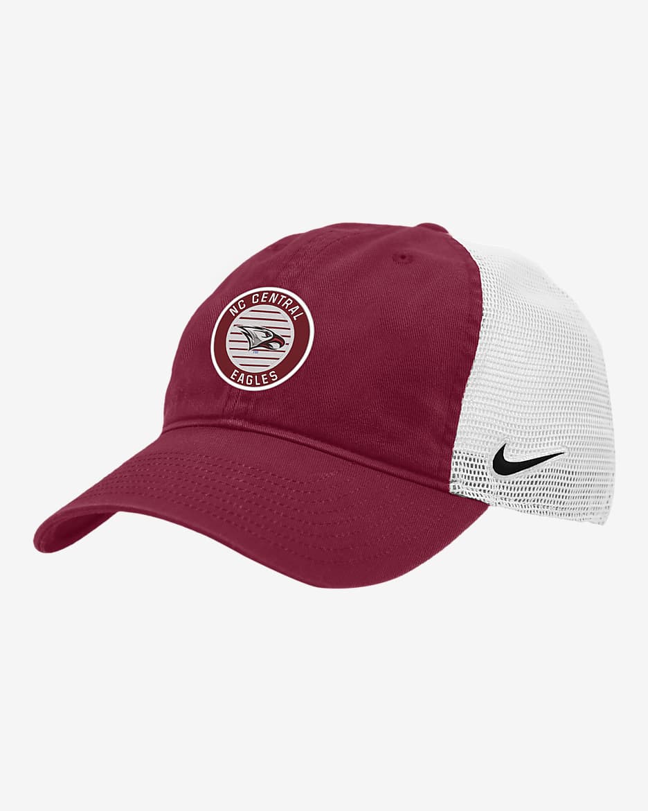 North Carolina Central Heritage86 Nike College Trucker Hat - Maroon