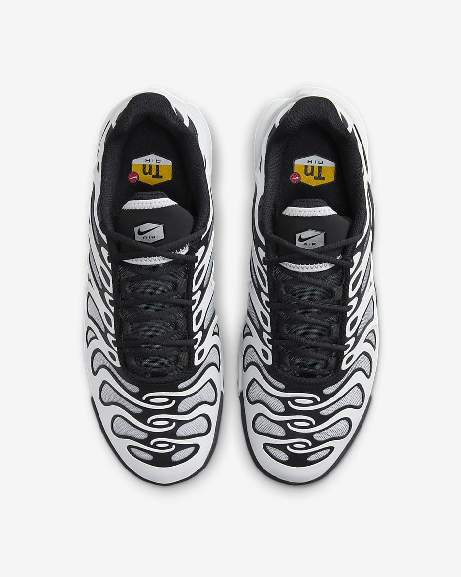 Sapatilhas Nike Air Max Plus Drift para mulher - Branco Summit/Prateado metalizado/Preto