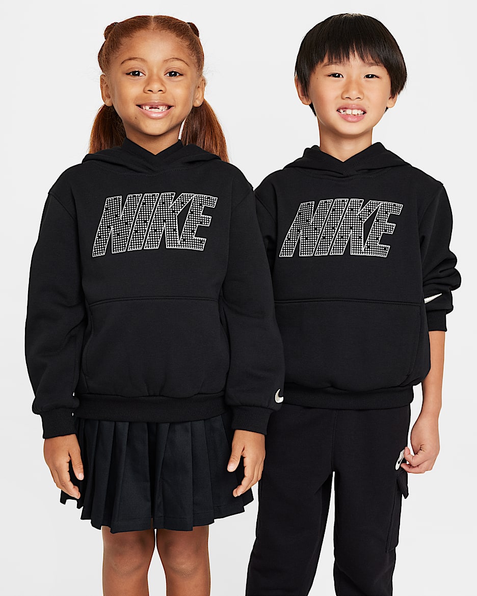 Nike Shine Hoodie (jüngere Kinder) - Schwarz