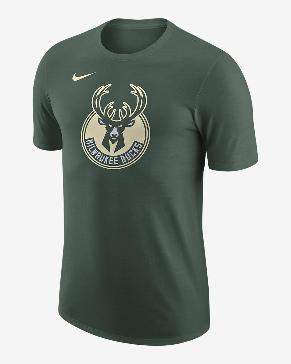 Milwaukee Bucks Essential Men's Nike NBA T-Shirt - Fir
