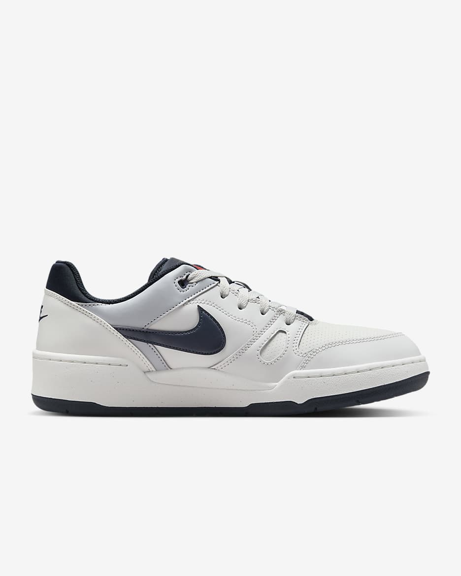 Nike Full Force Low-sko til mænd - Platinum Tint/Wolf Grey/Summit White/Dark Obsidian