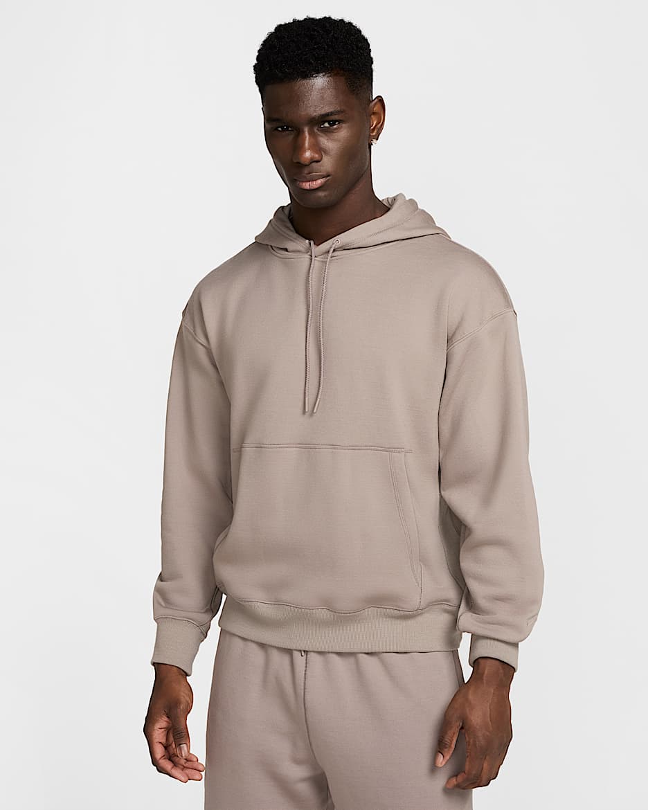 Sudadera con gorro Nike Wool Classic - Fósil lunar