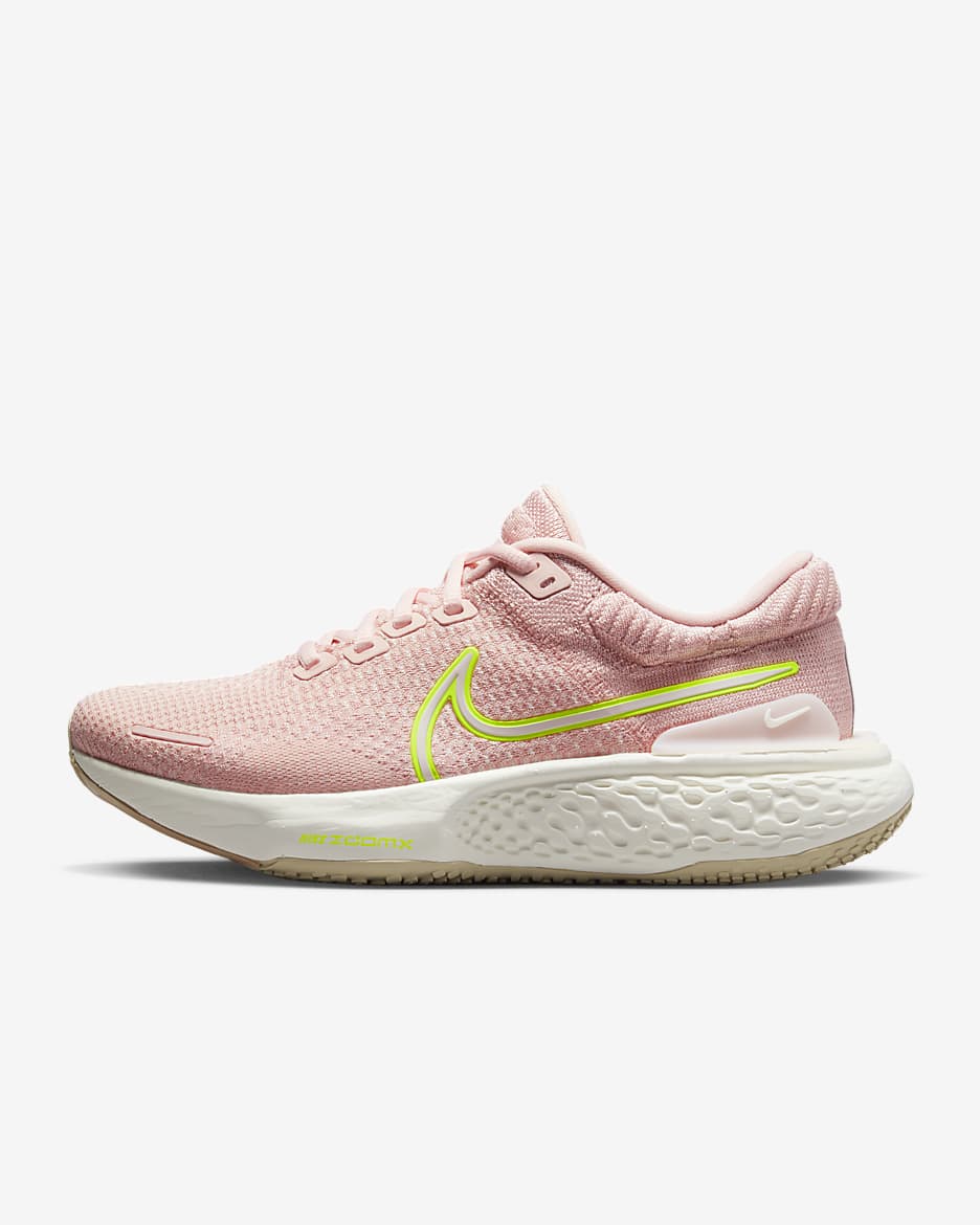 Nike Invincible 2 Women's Road Running Shoes - Atmosphere/Volt/Pink Oxford/Sail