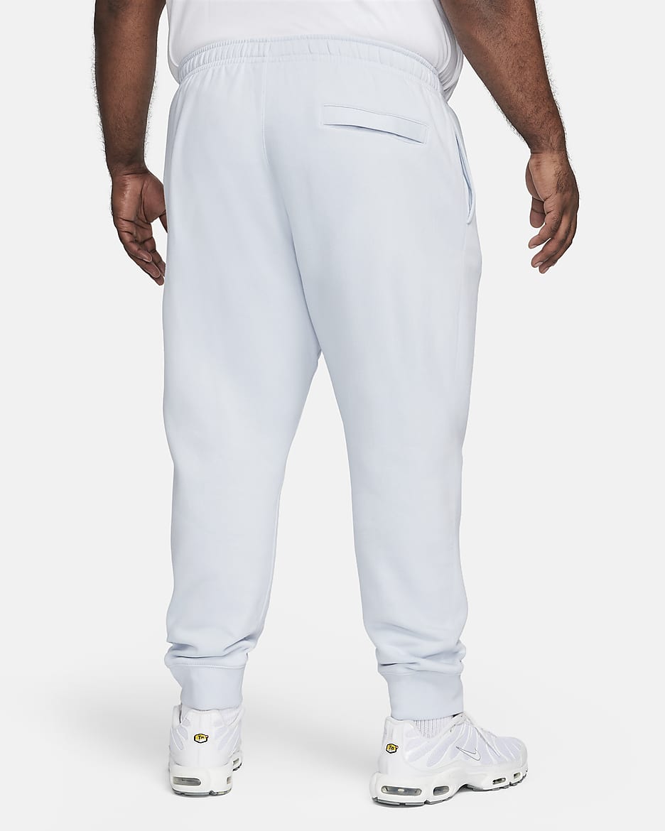 Nike Sportswear Club Fleece Joggers - Pure Platinum/Pure Platinum/White