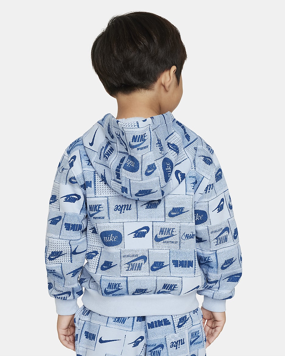 Nike Sportswear Club Toddler Hoodie - Armory Blue