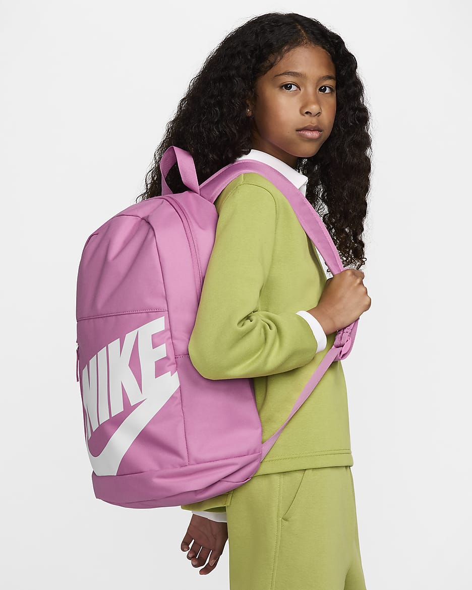 Nike Kids' Backpack (20L) - Magic Flamingo/Magic Flamingo/White