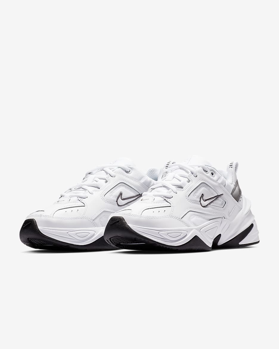 Tenis Nike M2K Tekno - Blanco/Gris azulado/Negro/Blanco