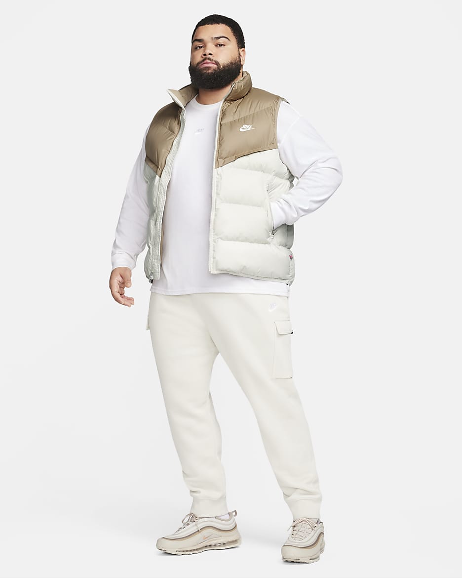 Nike Storm-FIT Windrunner Men's Insulated Gilet - Khaki/Light Bone/Sail