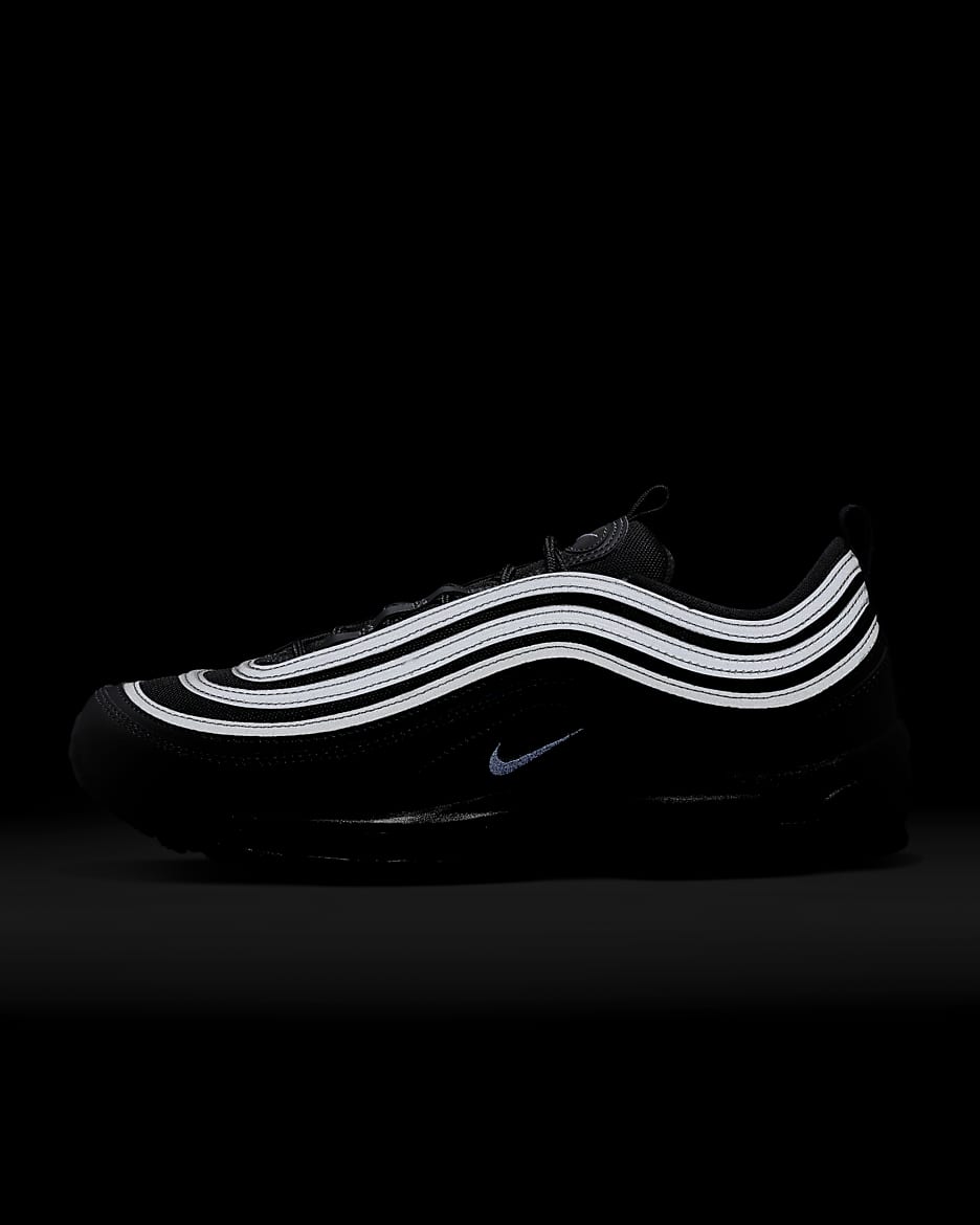 Nike Air Max 97 男鞋 - 黑色/Anthracite/白色