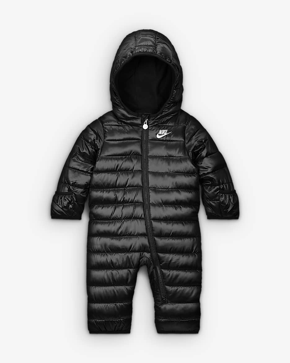 Nike Baby (0-9M) Solid Baby Snowsuit - Black