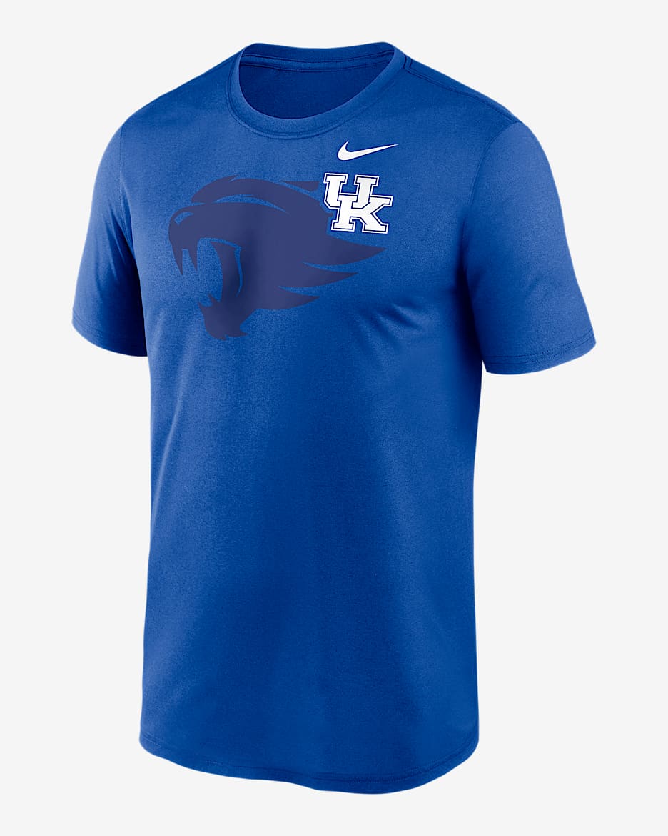 Kentucky Campus Legend Shadow Logo Men's Nike Dri-FIT College T-Shirt - Royal