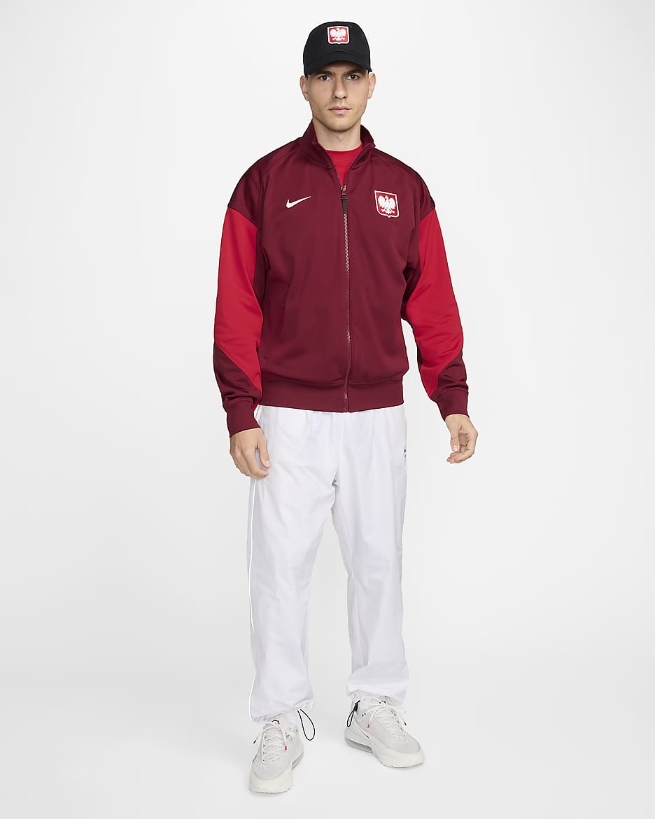 Poland Academy Pro Men's Nike Football Jacket - Team Red/Sport Red/White