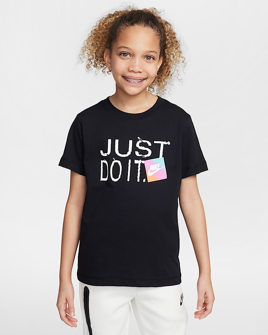 T-shirt Nike Sportswear för ungdom - Svart