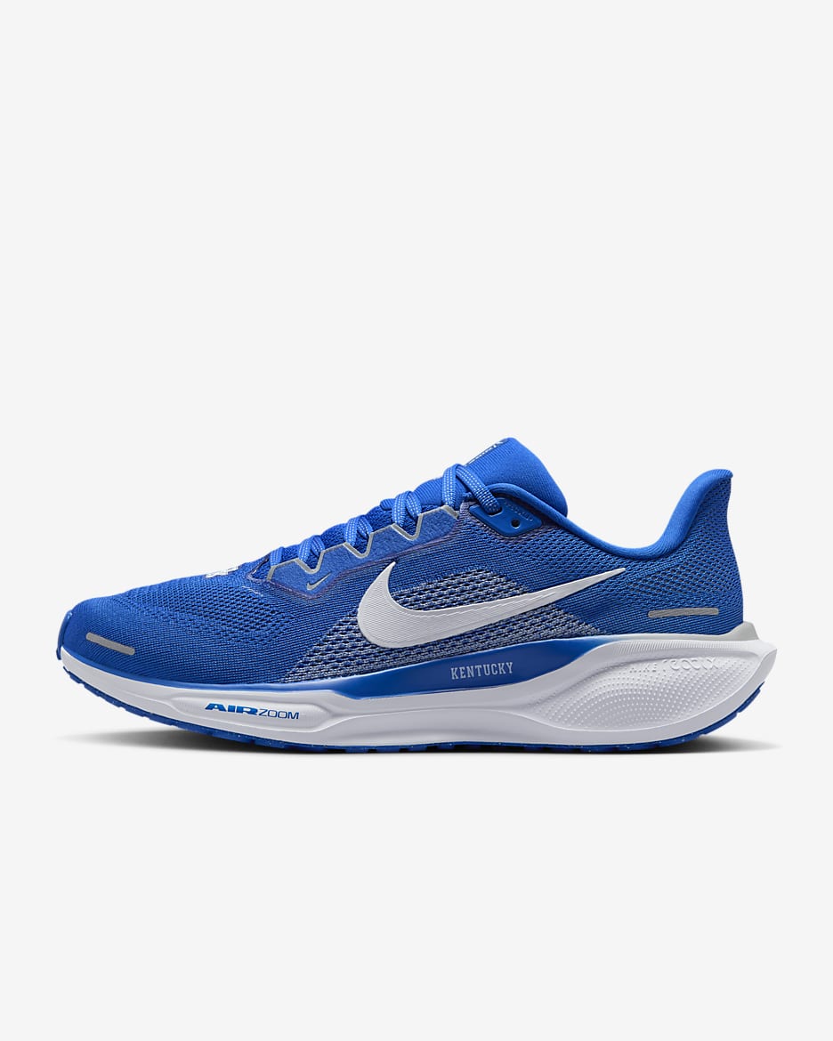 Kentucky Pegasus 41 Men's Nike College Road Running Shoes - Game Royal/White/Wolf Grey/White