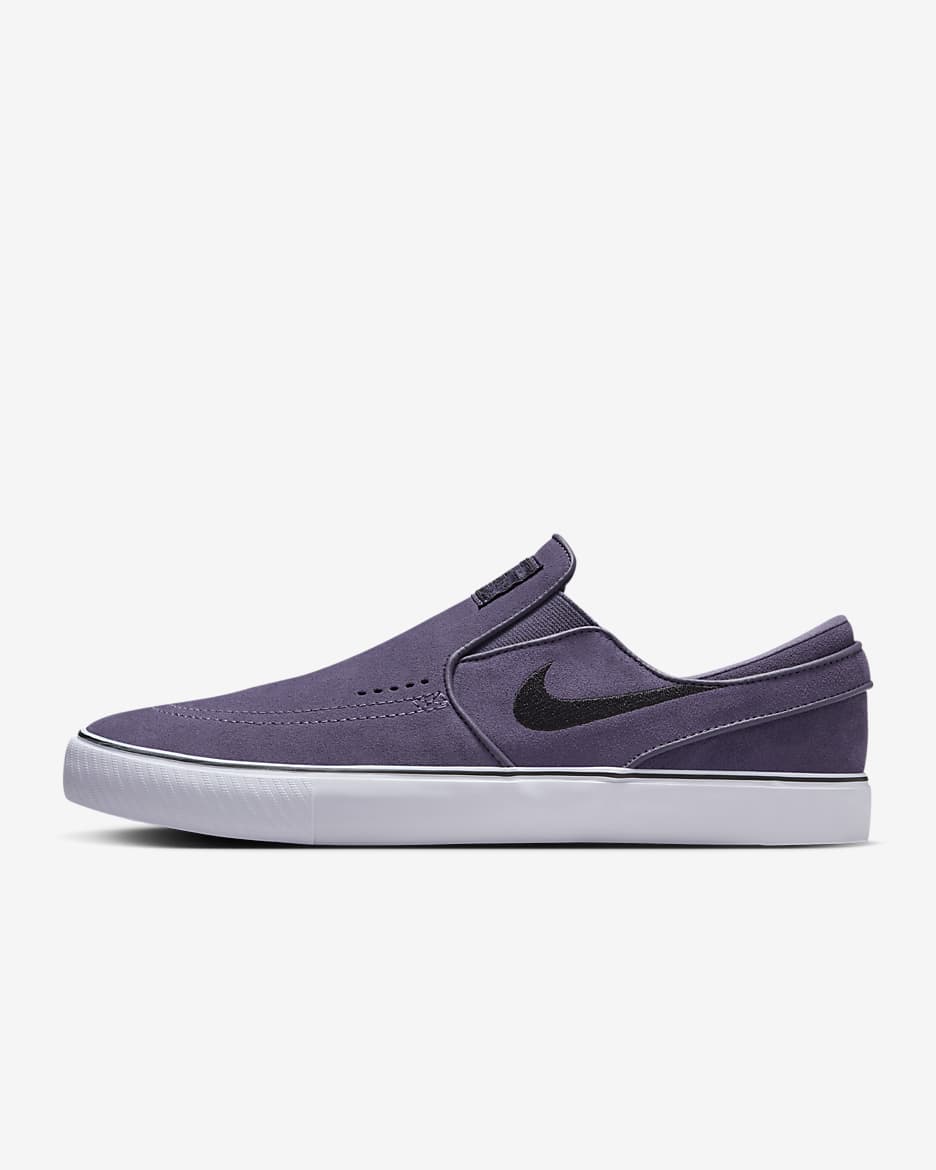 Nike SB Janoski+ Slip 滑板鞋 - Dark Raisin/Dark Raisin/白色/黑色