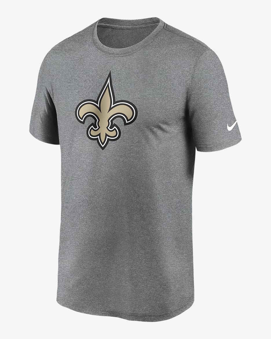 Nike Dri-FIT Logo Legend (NFL New Orleans Saints) Herren-T-Shirt - Grau