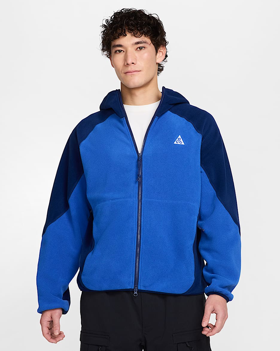 Nike ACG "Wolf Tree" Full-Zip Hoodie - Game Royal/Blue Void/Summit White