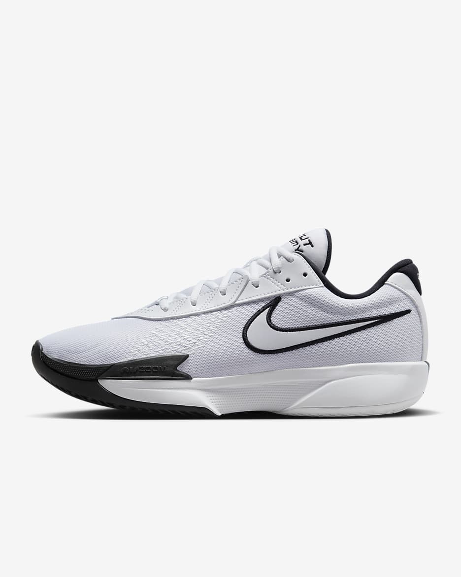 Nike G.T. Cut Academy EP Basketball Shoes - White/Black